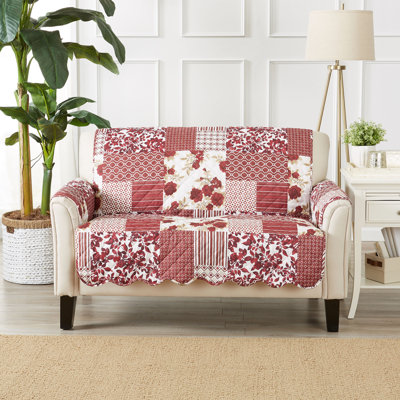Medallion Reversible Sofa Pet Furniture Protector Slipcover