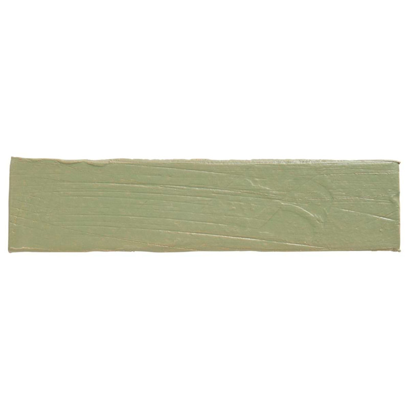 Impress 2X10 Handmade Matte Terracotta Subway Wall Tile, Verde Green
