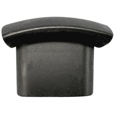 Laurey 1 1/2" Square Knob - Aventura - Matte Grey