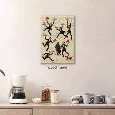 1 Piece Wrapped Canvas Wall Art