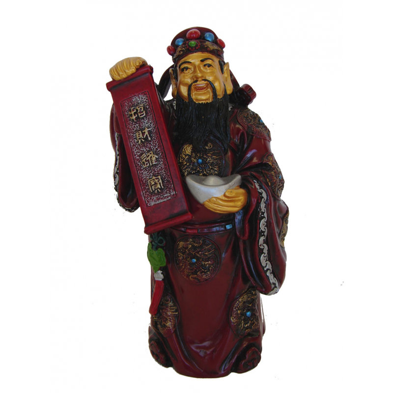 Figurine dieu de la richesse, dieu de l'argent pour la richesse