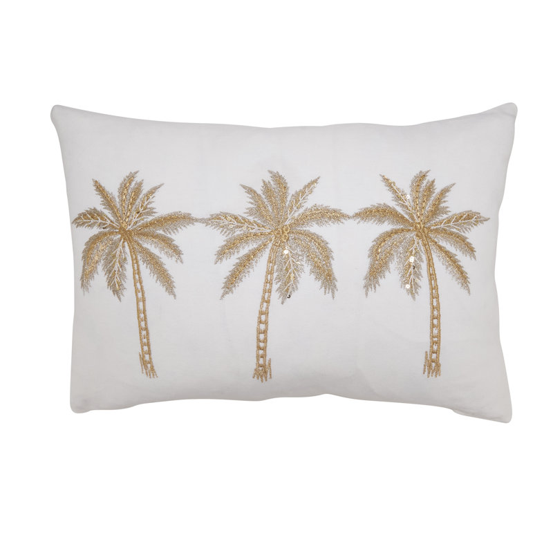 Housse de coussin Palm Trees, Duvet de canard