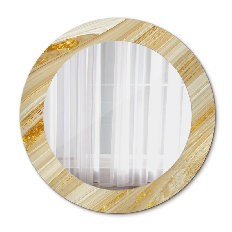 Huldar Glass Flat Wall Mirror