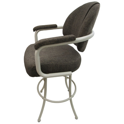 Tabouret de bar pivotant rembourré 30 po Minerva