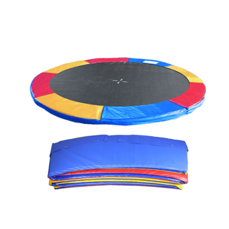 Lowall 6FT Replacement Trampoline Surround Pad Spring Cover Padding For 183cm Round Trampolines, Blue/Yellow/Red
