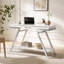 Mobilier de salon magnifique de style contemporain blanc 1pc