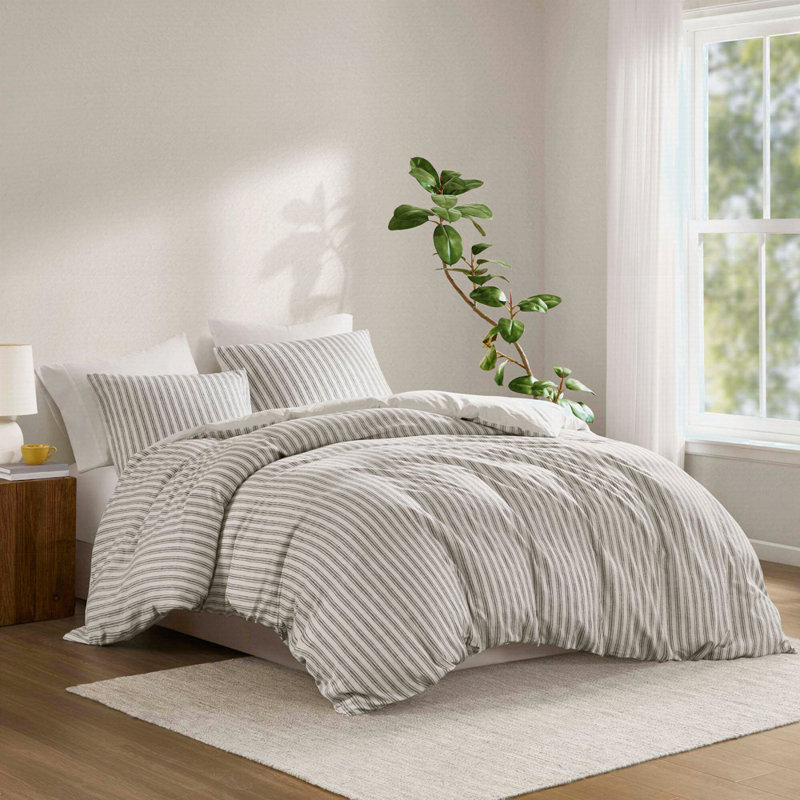 Ensemble de couette 3 pièces, Tanné, Housse de couette grand + 2 pièces supplémentair