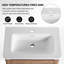 Meuble-lavabo mural avec lavabo en céramique et porte à fermeture douce en chêne imitation-2045554089