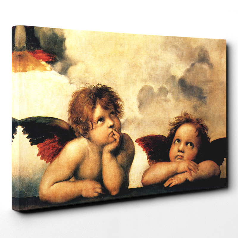 Raphael - Wrapped Canvas Painting, 70cm H x 100cm W