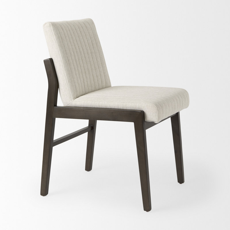 Chaise d'appoint Densel, Brun foncé