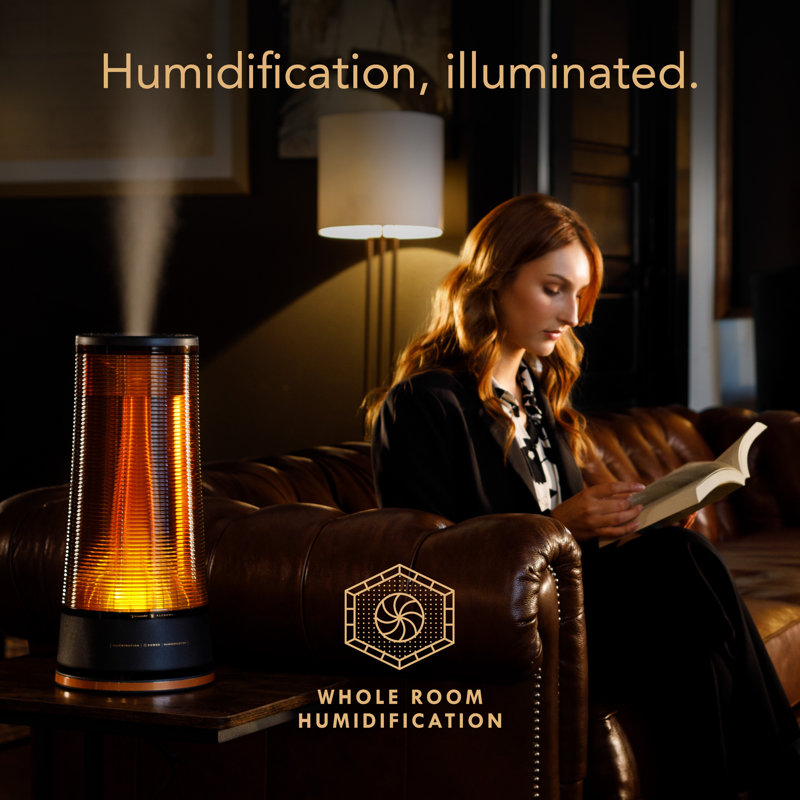 Vornado Lucerna 3 | 1.5 Gallons Cool Mist Ultrasonic Humidifier with Ambient Lighting