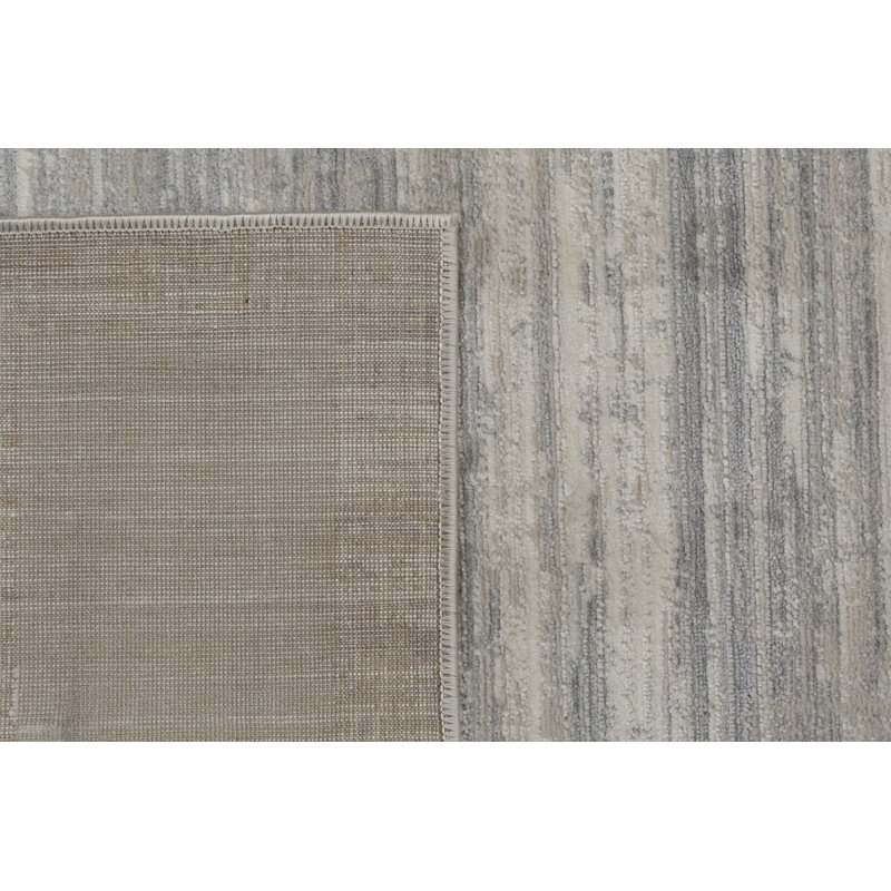 Clarissa 5.3X7 19904-890 BEIGE/GREY, Rectangle 5'2" x 7'