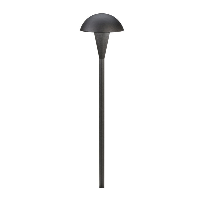 Éclairage de sentier 1 lumière Chikaima, Noir