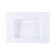 LACAVA Kubista 21'' Solid Surface Rectangular Bathroom Sink with Overflow