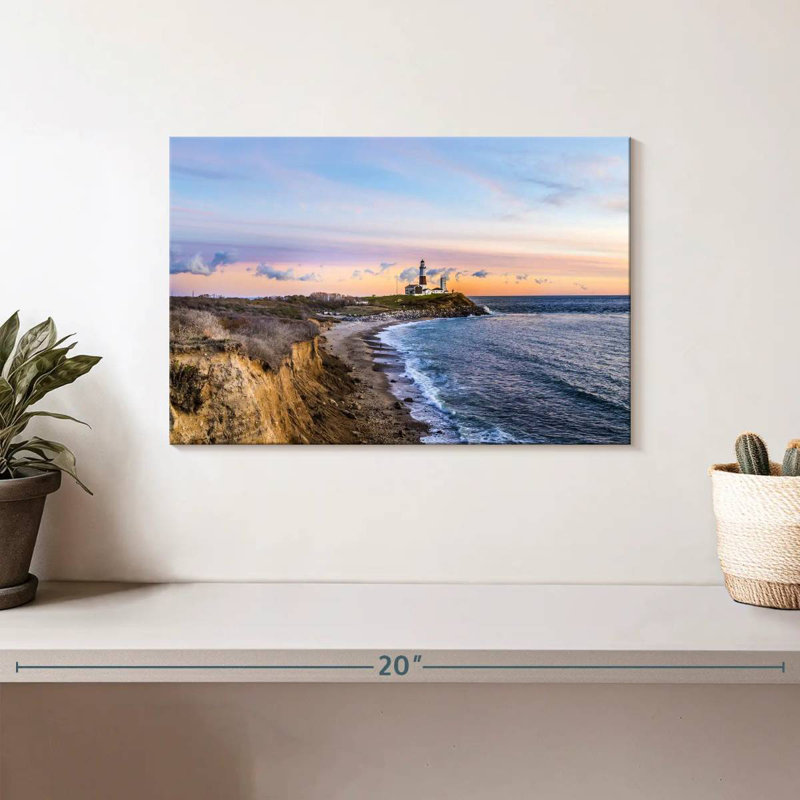 Gillard Long Island Cliffs, 8" H x 12" W