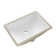 Denbigh 21'' W x 15" D Vitreous China Rectangular Undermount Bathroom Sink with Overflow