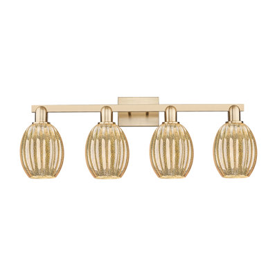 Eldon - 4 Light 36" Bell Shade Bath Vanity Light