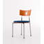 Chaise de dossier en acier inoxydable-763067697
