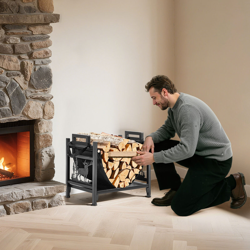 45.0cm W Log Rack