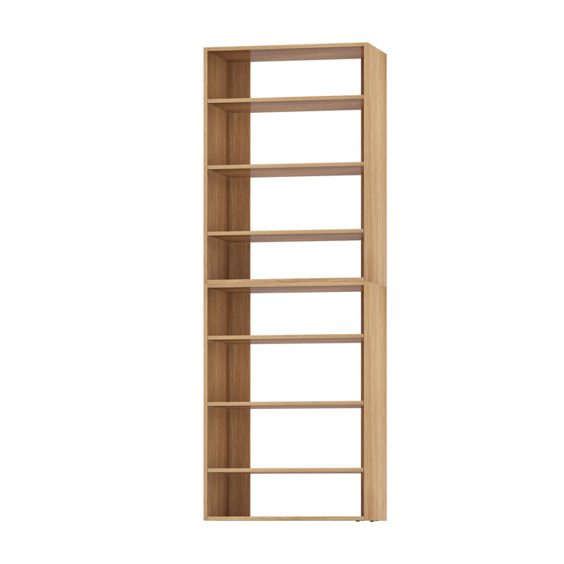 Système de garde-robe modulaire, design polyvalent et personnalisable pour un rangement et une organisation efficaces, en bois