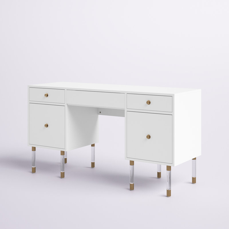 Thorton Writing Desk, White