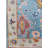 One-of-a-Kind 3'3" X 5' Wool Area Rug in Denim Blue