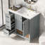 Meuble-lavabo de salle de bain avec comptoir d'évier-2004662