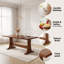 Ensemble de mobilier de salle à manger 67,7 po 67 places Mid-Century-132042465