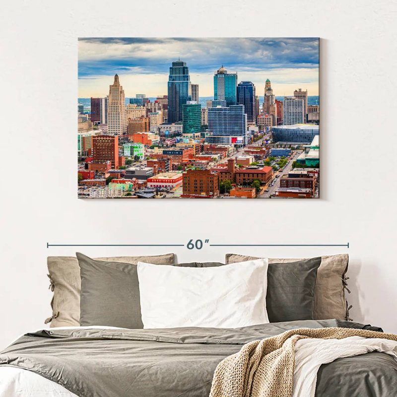 Rorry City Of Kansas, 32" H x 48" W