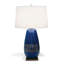Lamerie Blue Table Lamp 32" H
