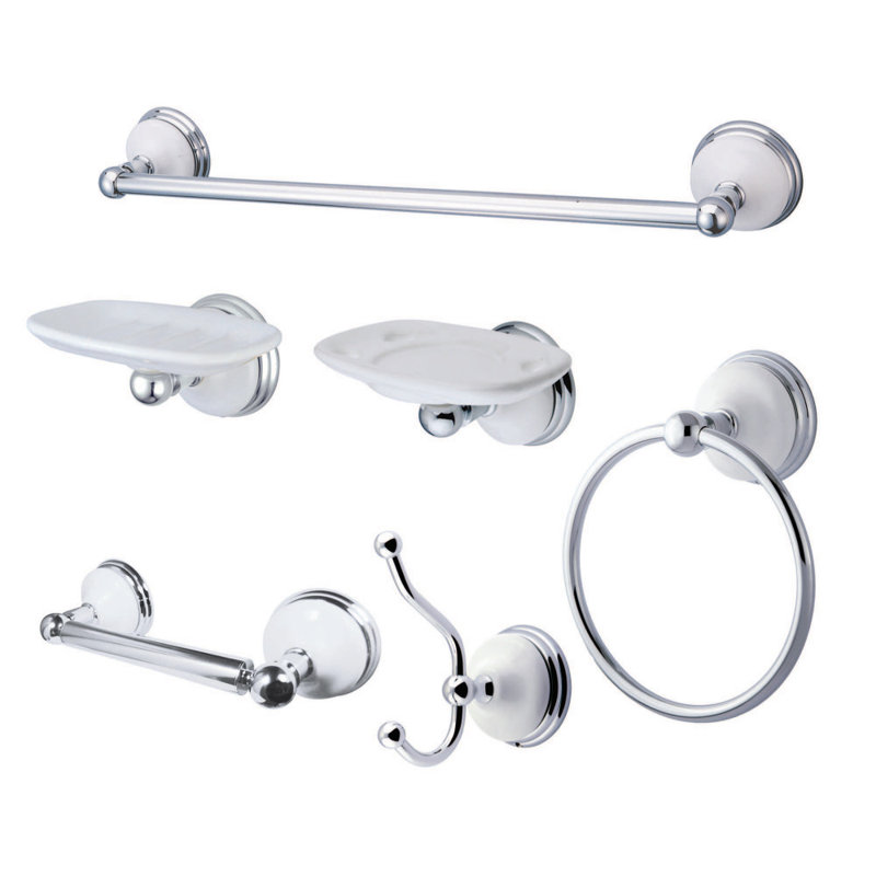 Kingston Brass Victorian 6-Piece Bathroom Hardware Set