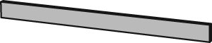 Panneau d'intimité pour bureau H 1 po x l 37 po Science, Étoile ébène, 37"