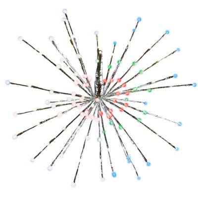Celebrations LED Multi 3 in1 Radiant Blast 16 in. Pathway Decor