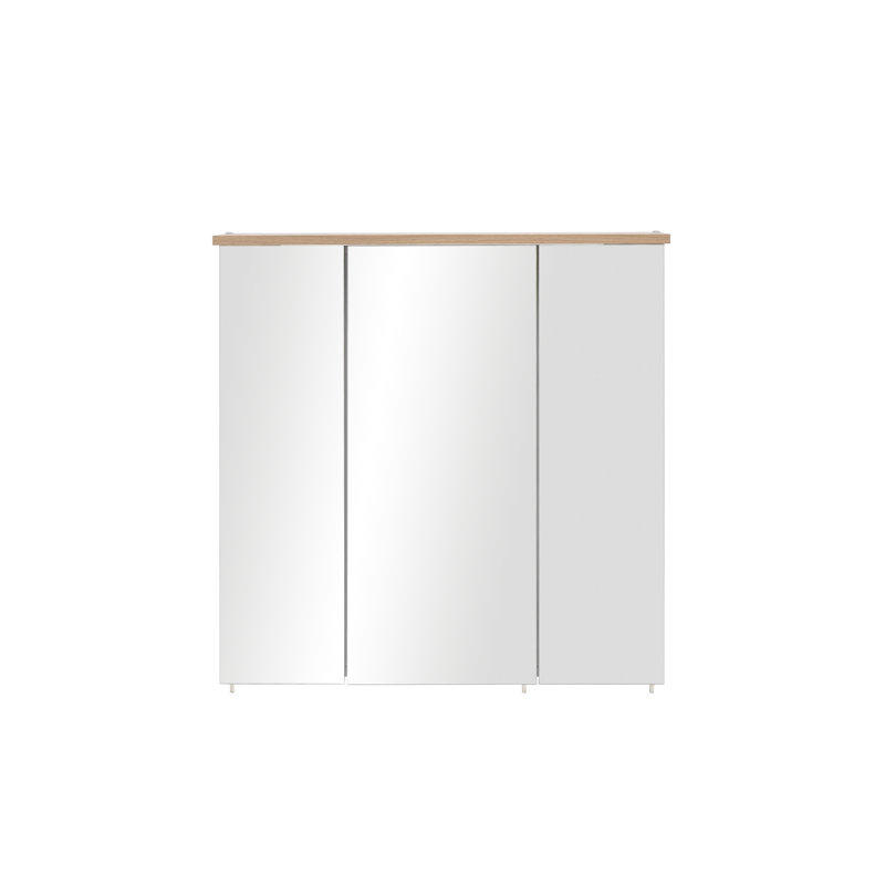 Profil Mirror Cabinet, Chalk Oak