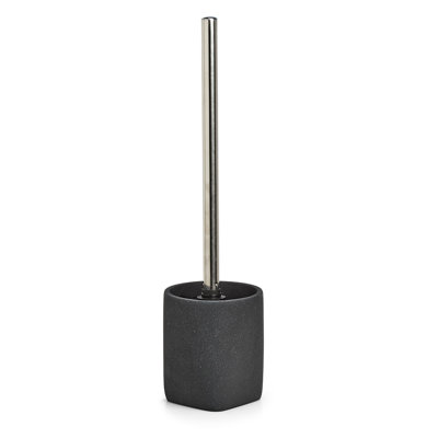 WC-Bürste "Dark Stone", Polyresin, Schwarz Hollister