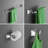 4 Piece Bathroom Hardware Set Stainless Steel Bathroom Hardware Accessories Kit Wall Mounted Bathroom Towel Holder Sets-124439766