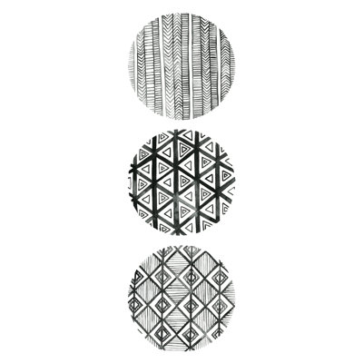 'Tribal Pattern III' by Grace Popp - Painting Print