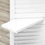 Paravent 4 panneaux en bois HOMcom