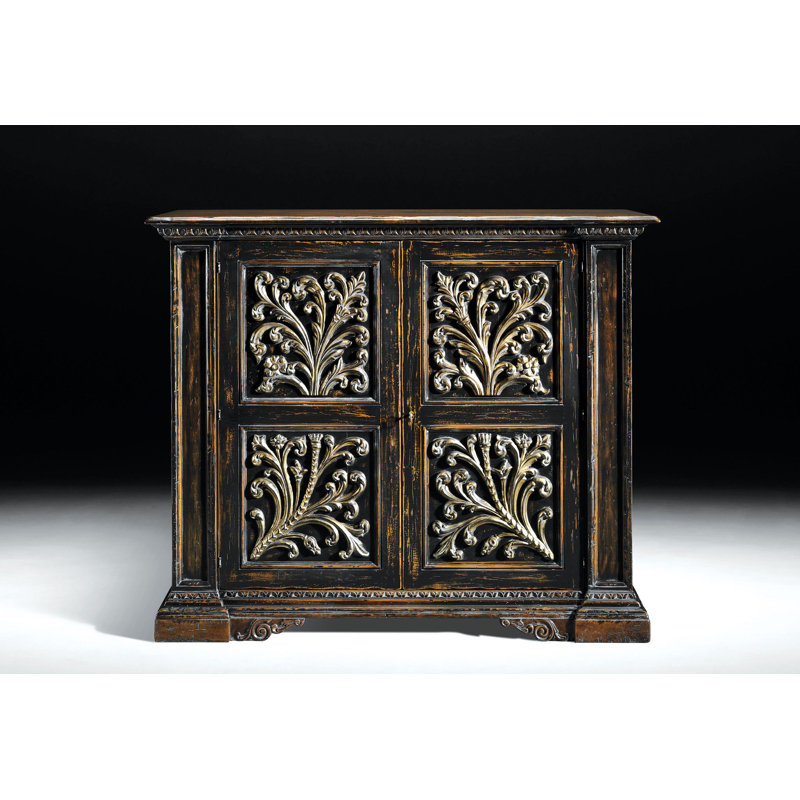 71" Wide Walnut Wood Sideboard