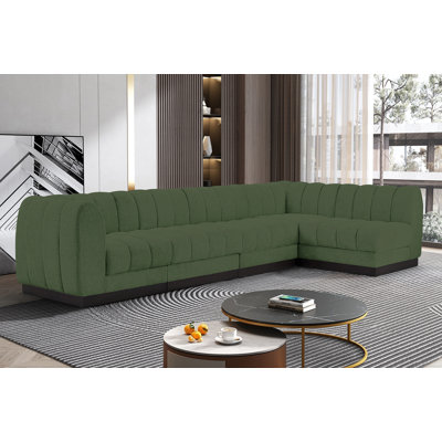 Canapé modulaire rembourré 5 pièces Quinn
