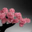 Custom - Genuine Rose Quartz Clustered Gemstone Tree On Agate Geode Matrix (The Love Tree)