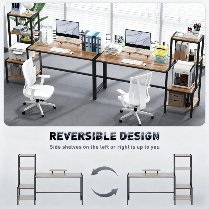 Bureau CPU avec support pour écran