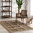 Aletta Geometric Tiled Jute Area Rug-75731955