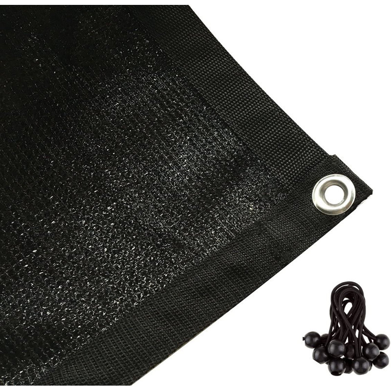 Shatex Wellco Black Fabric Replacement Canopy for Canopy