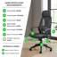 Jenkin Black Office Chair Black Leg