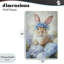 Plaque murale Bunny In The Blossoms, design par Tina LeCour-230449996