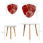 Ensemble de 2 tables basses gigognes Triangle