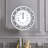 Beunca Glass Wall Clock