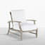 Croquet Teak Patio Chair with Cushions-95522981-136213291-161976155