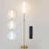 Modern LED Floor Lamp With Remote And Touch Control, Standing Lamp With White Cylinder Shade